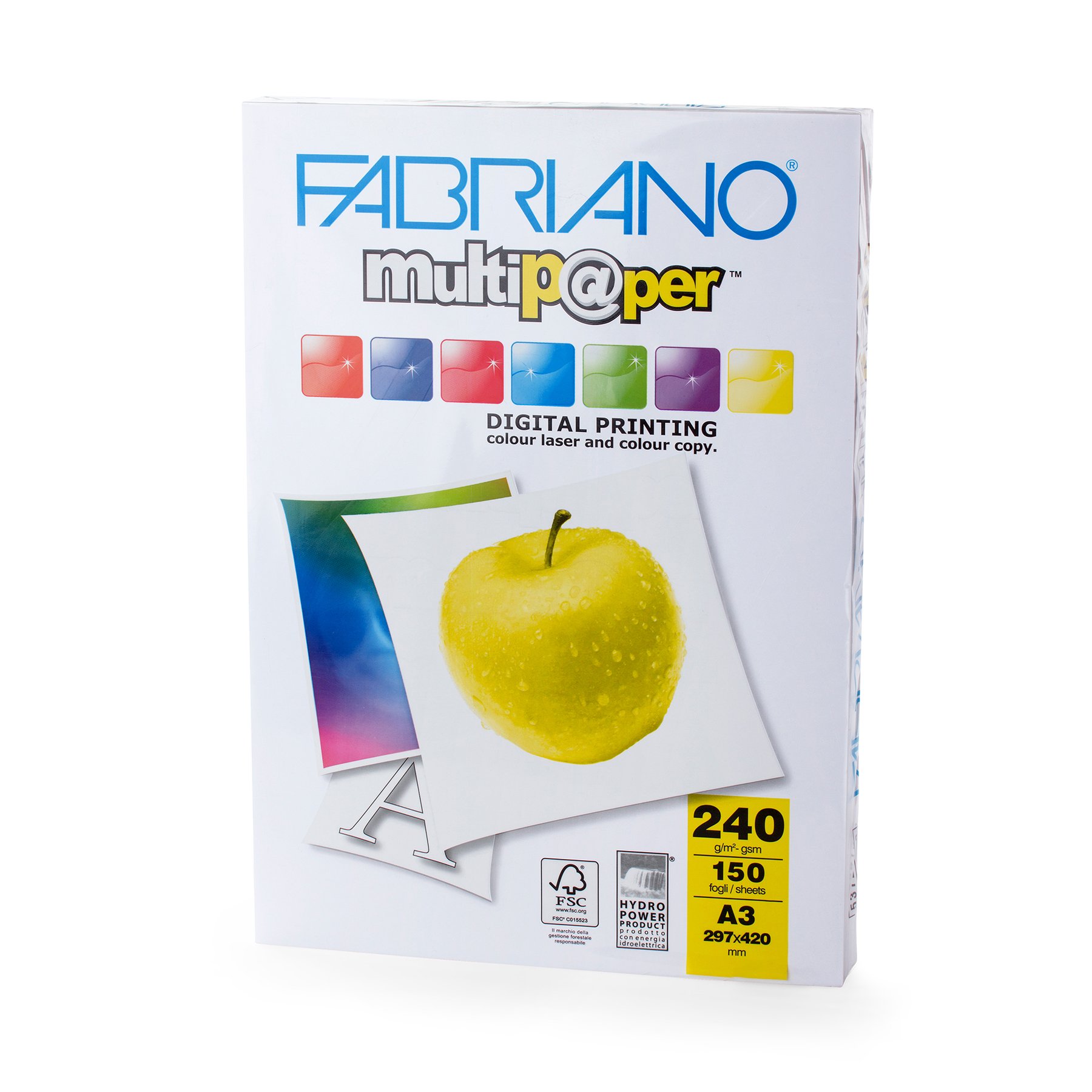 Fabriano Copy cardboard Multipaper, A3, 240 g/m2, glossy, 150 sheets