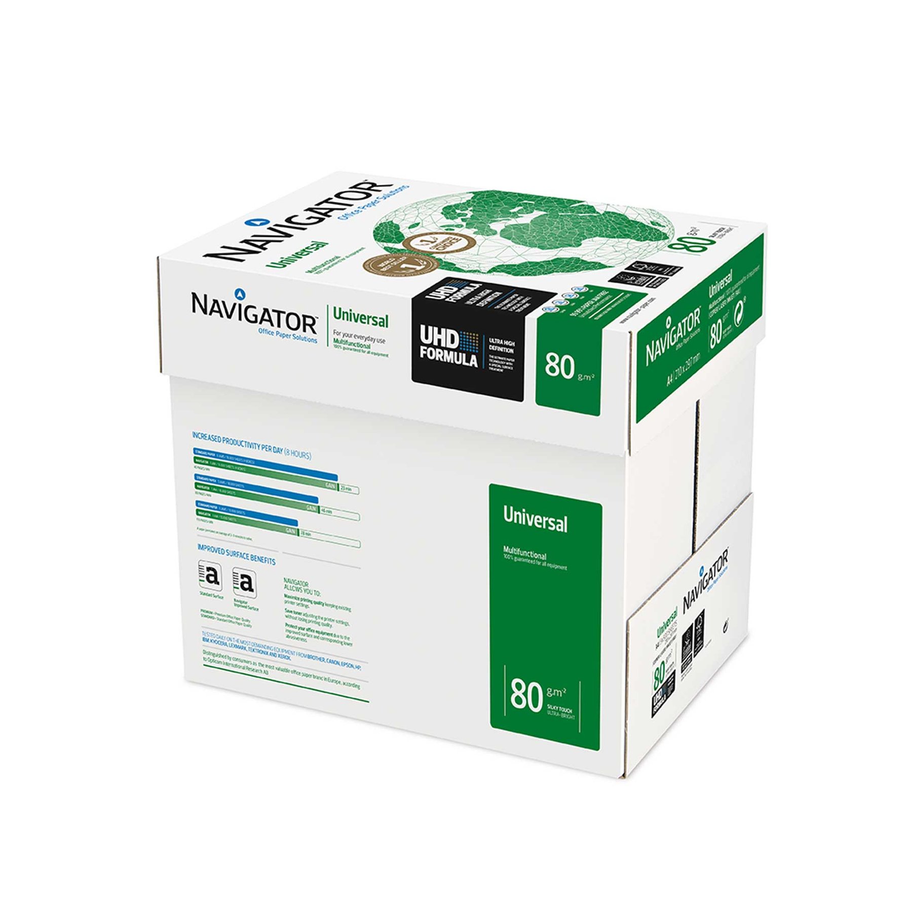 Navigator Copy paper Universal, A4, 5 packs