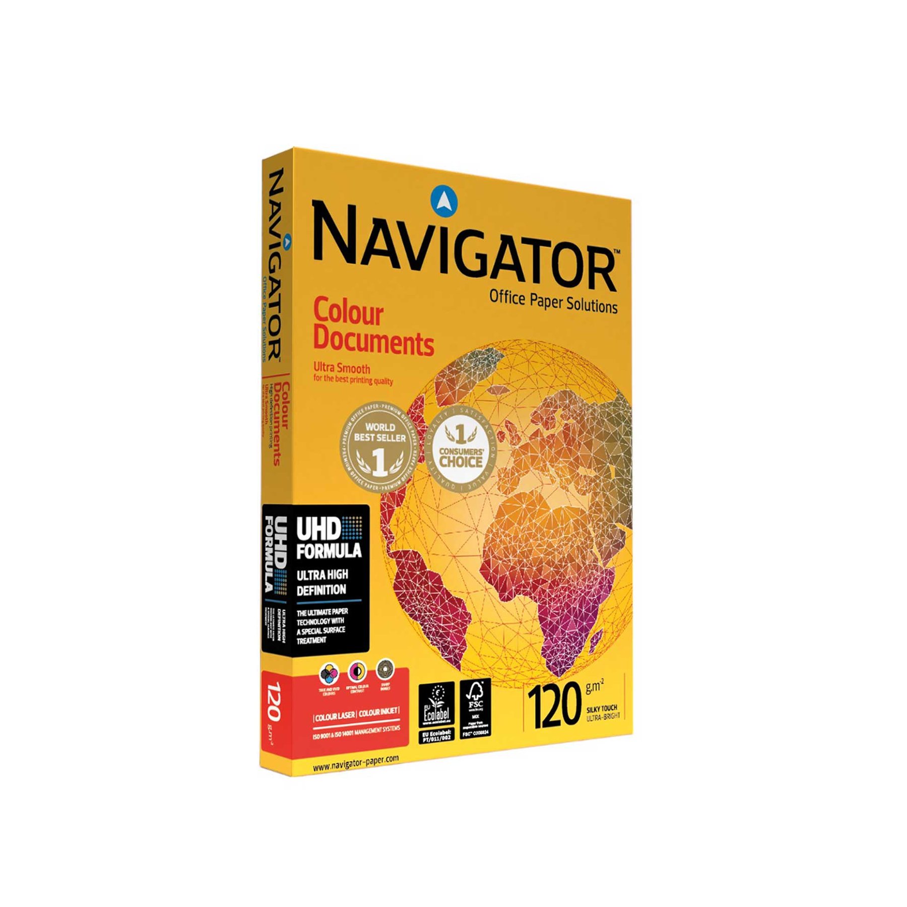 Navigator Copy paper Colour Documents, A4, 120 g/m?, 250 sheets