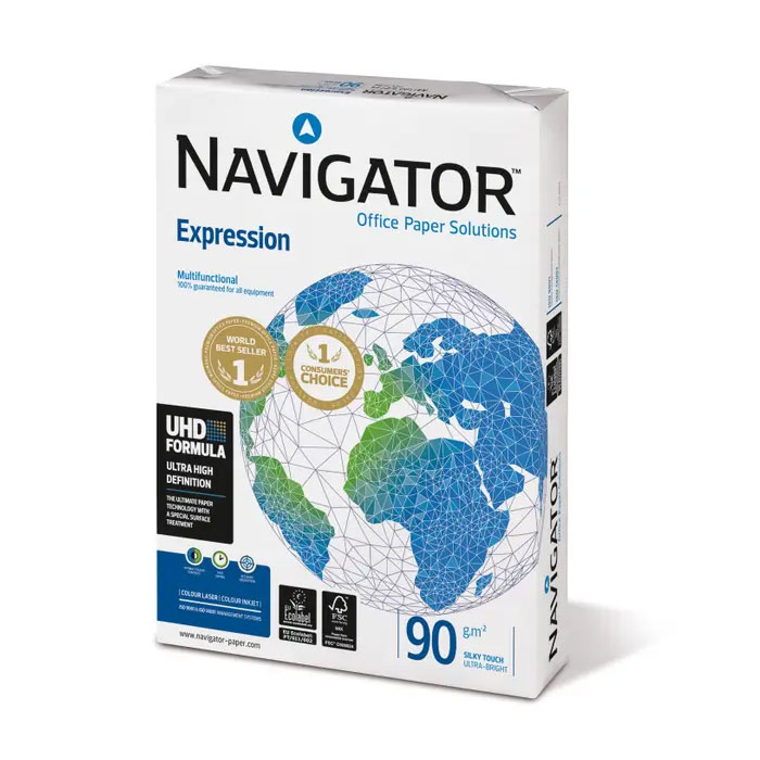 Navigator Copy Paper Expression, A4, 90 g/m2, 500 sheets