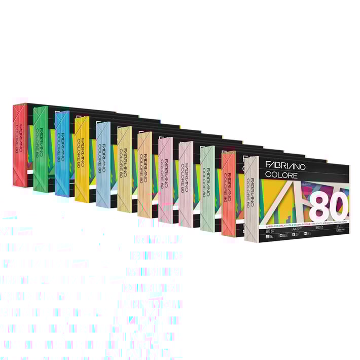 Fabriano Копирна хартия Colore, A4, 80 g/m2, небесносиня, 500 листа