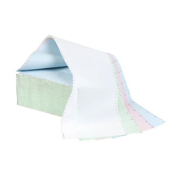 Office 1 Continuous Printer Paper, 240 mm, 11'', 4-ply, with ''Original'' imprint, 500 sets