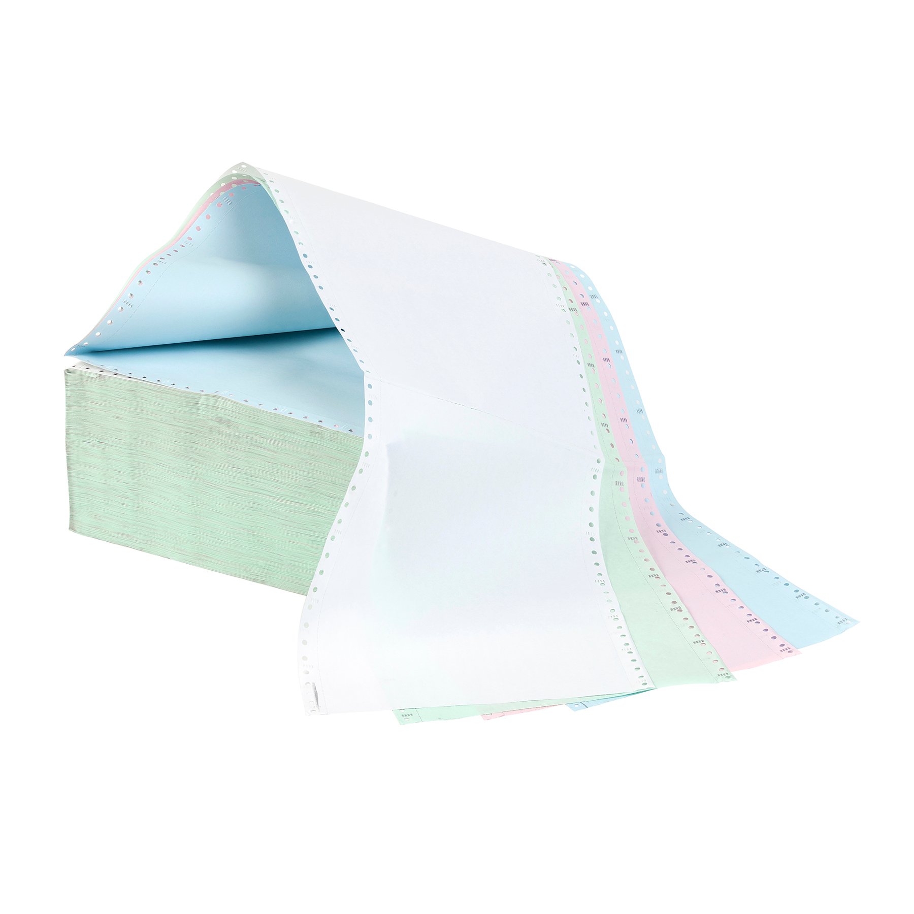 Office 1 Continuous printer paper, 240 mm, 11'', 4 layers, colored, 500 sets