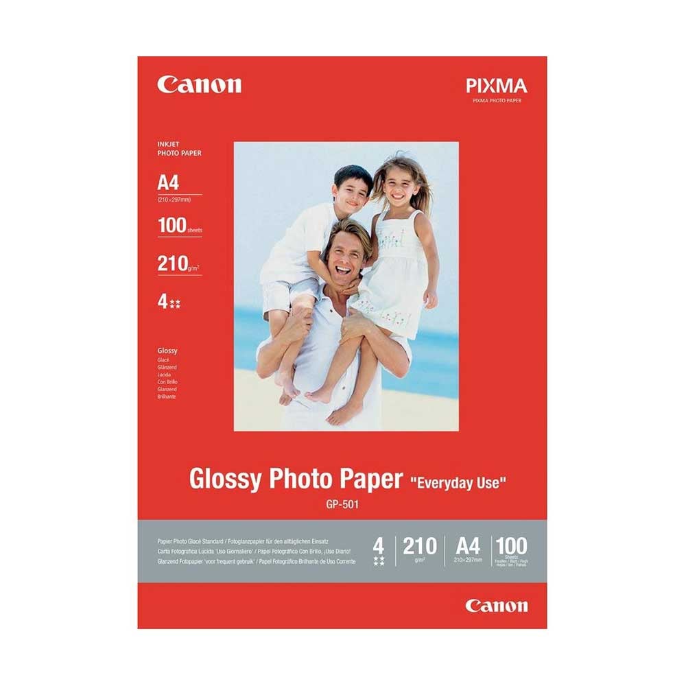 Photo Paper Glossy GP-501, 210 g/m?, A4, 100 sheets