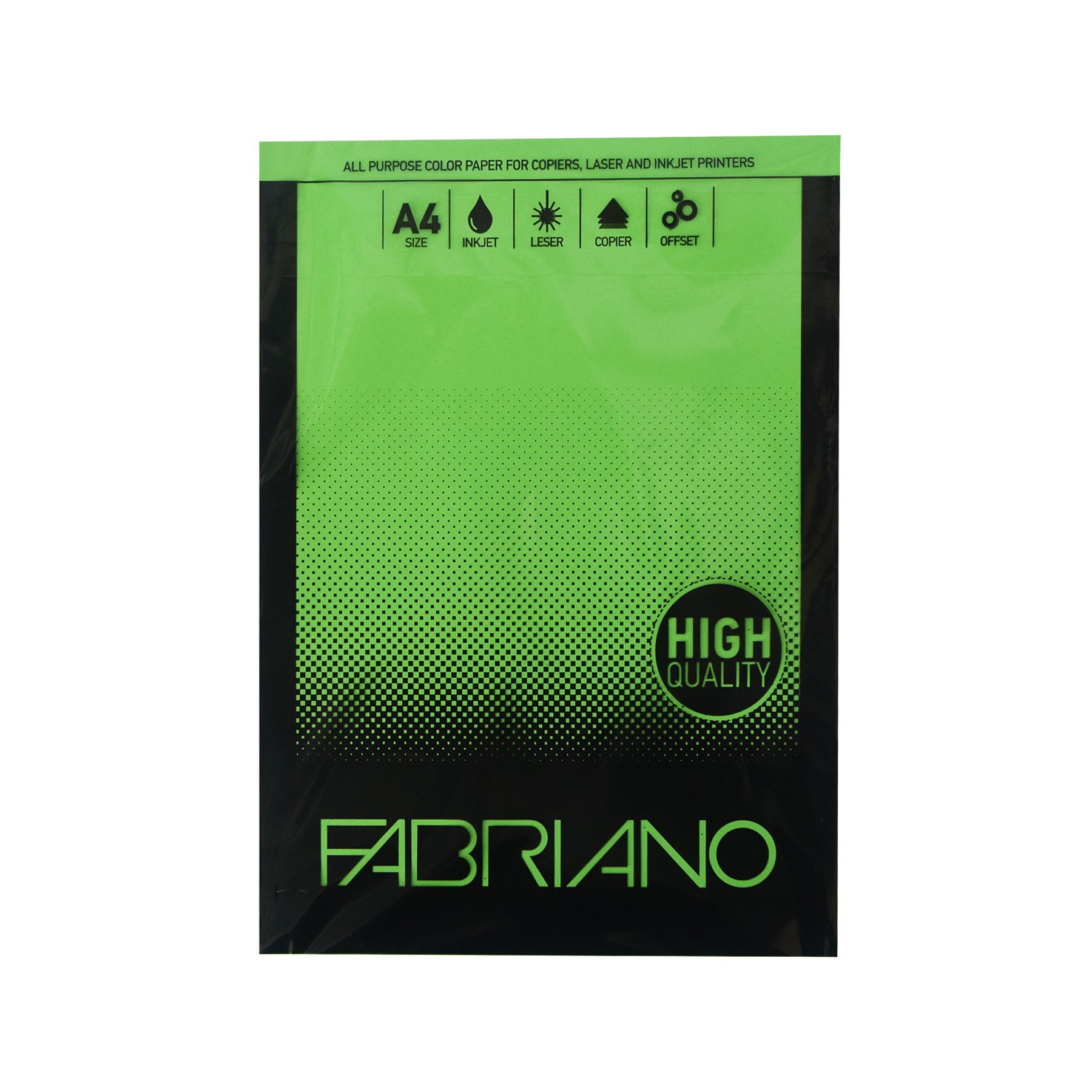Fabriano Copy Cardboard, A4, 160 g/m2, grass green, 50 sheets