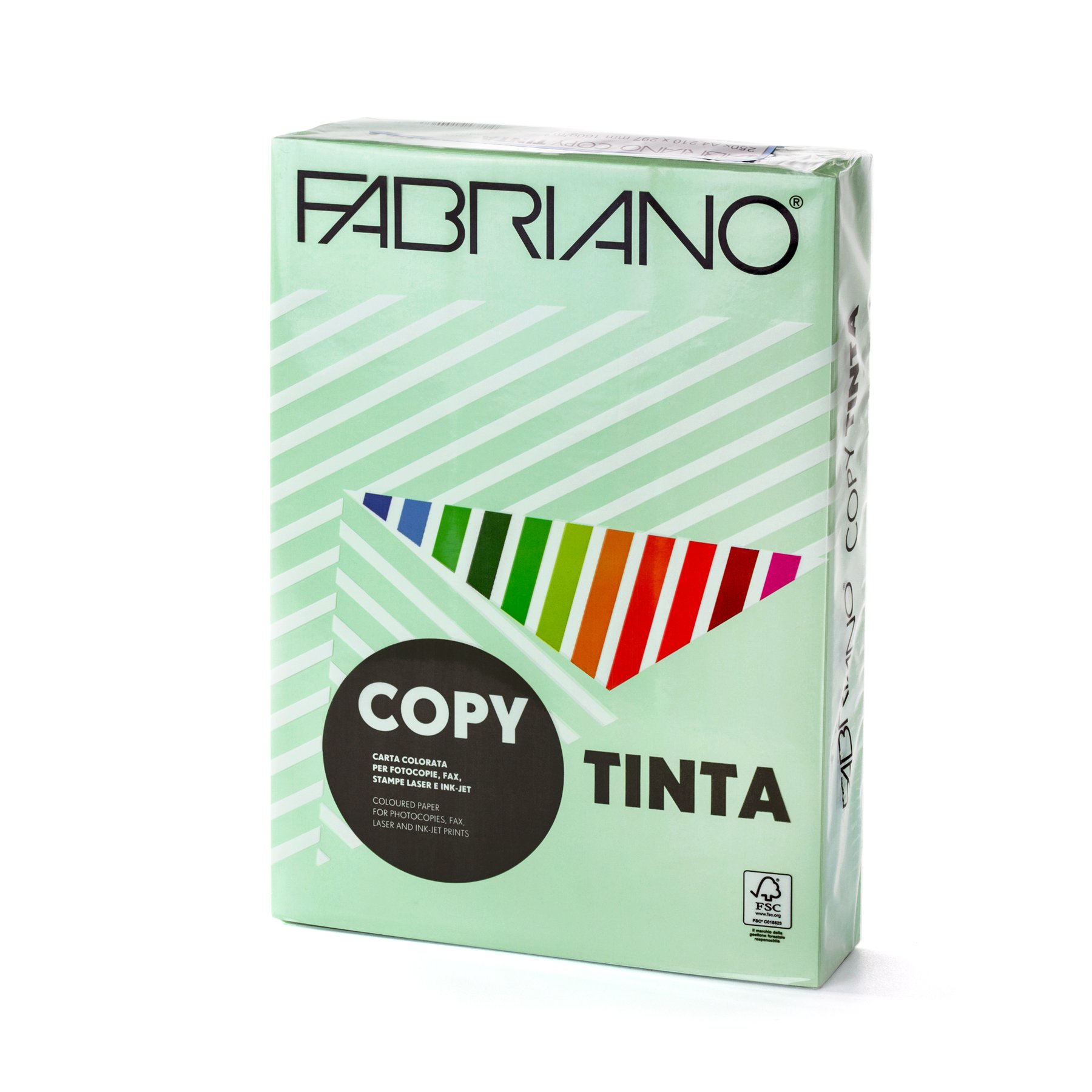 Copy cardboard Fabriano, A4, 160 g/m?, light green, 250 sheets