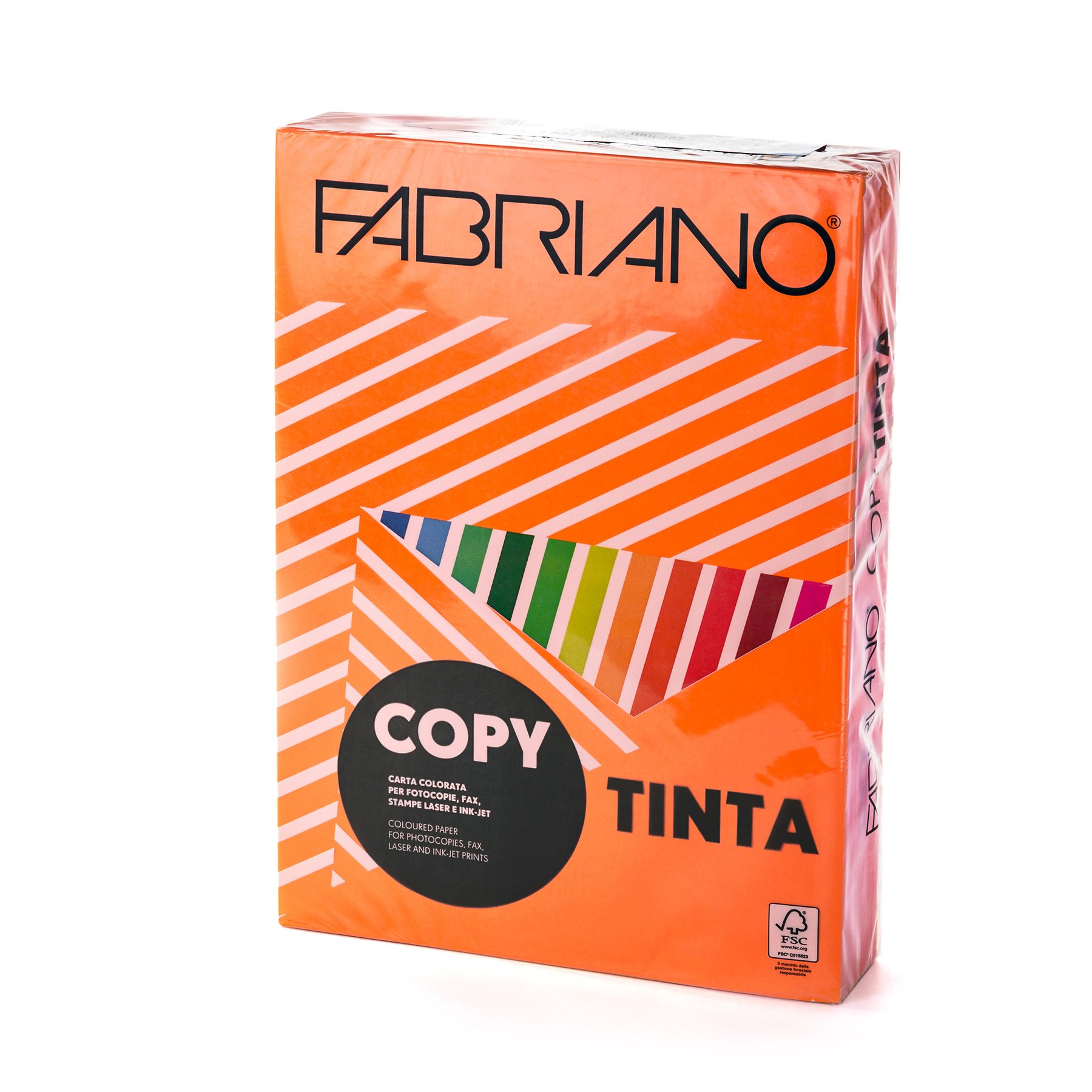 Copy cardboard Fabriano, A4, 160 g/m?, orange, 250 sheets