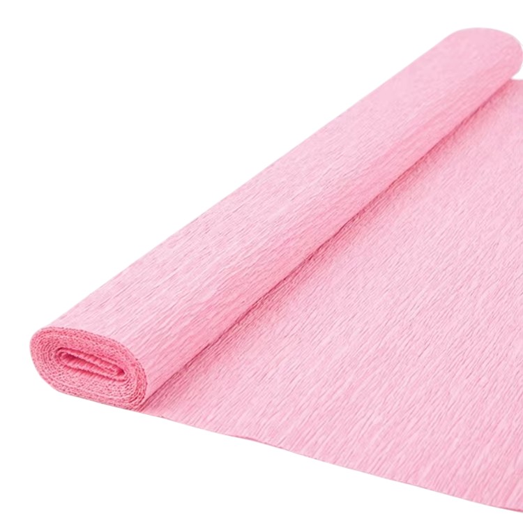 Foska Crepe Paper, 50 х 200 cm, 10 sheets, pink