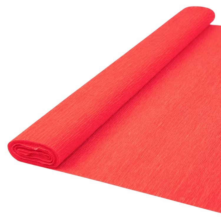 Foska Crepe Paper, 50 х 200 cm, 10 sheets, red