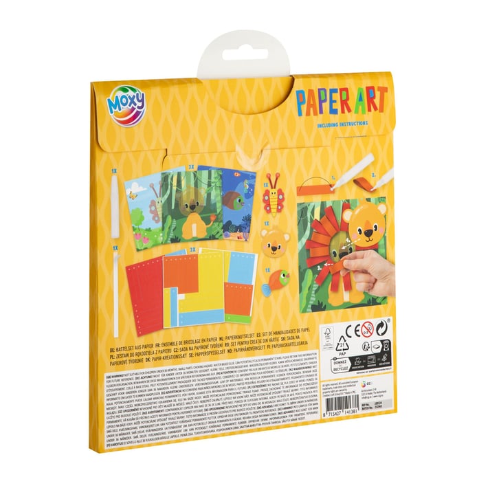 Moxy Изкуство с хартия - Животни