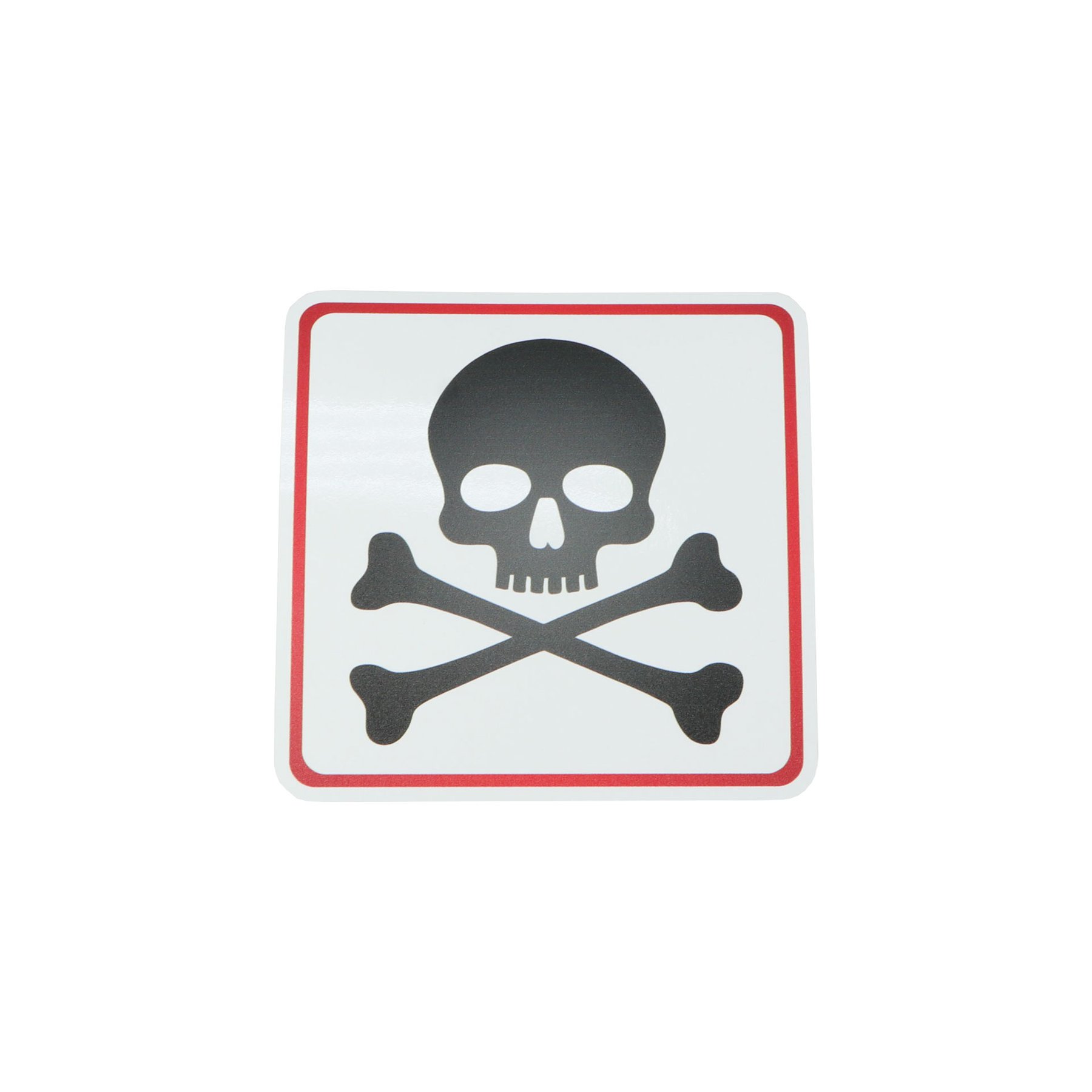 Office 1 Label-Pictogram “Harmful Toxic Substance”, 111 x 111 mm