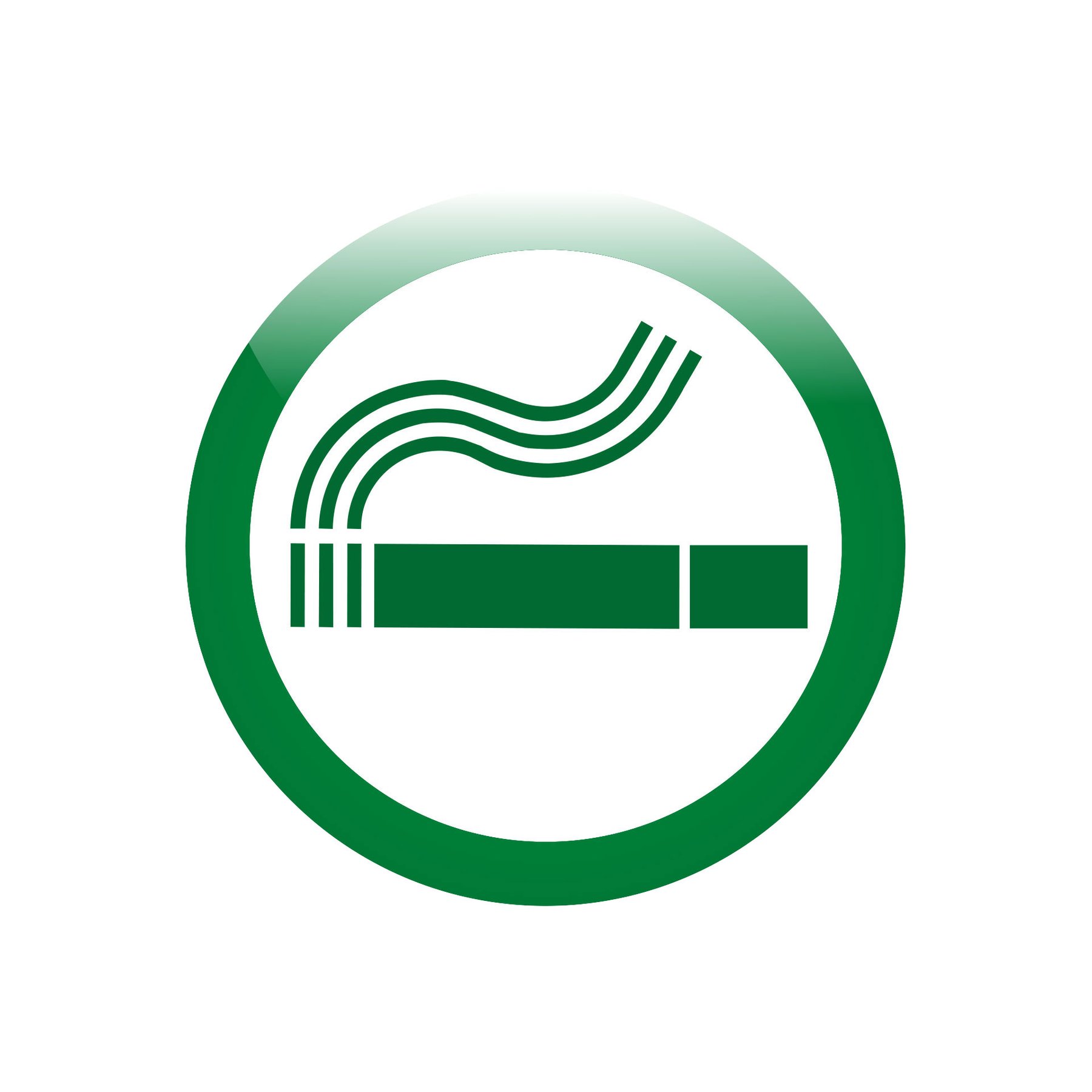 Office 1 Self-adhesive label, pictogram 'Smoking area'