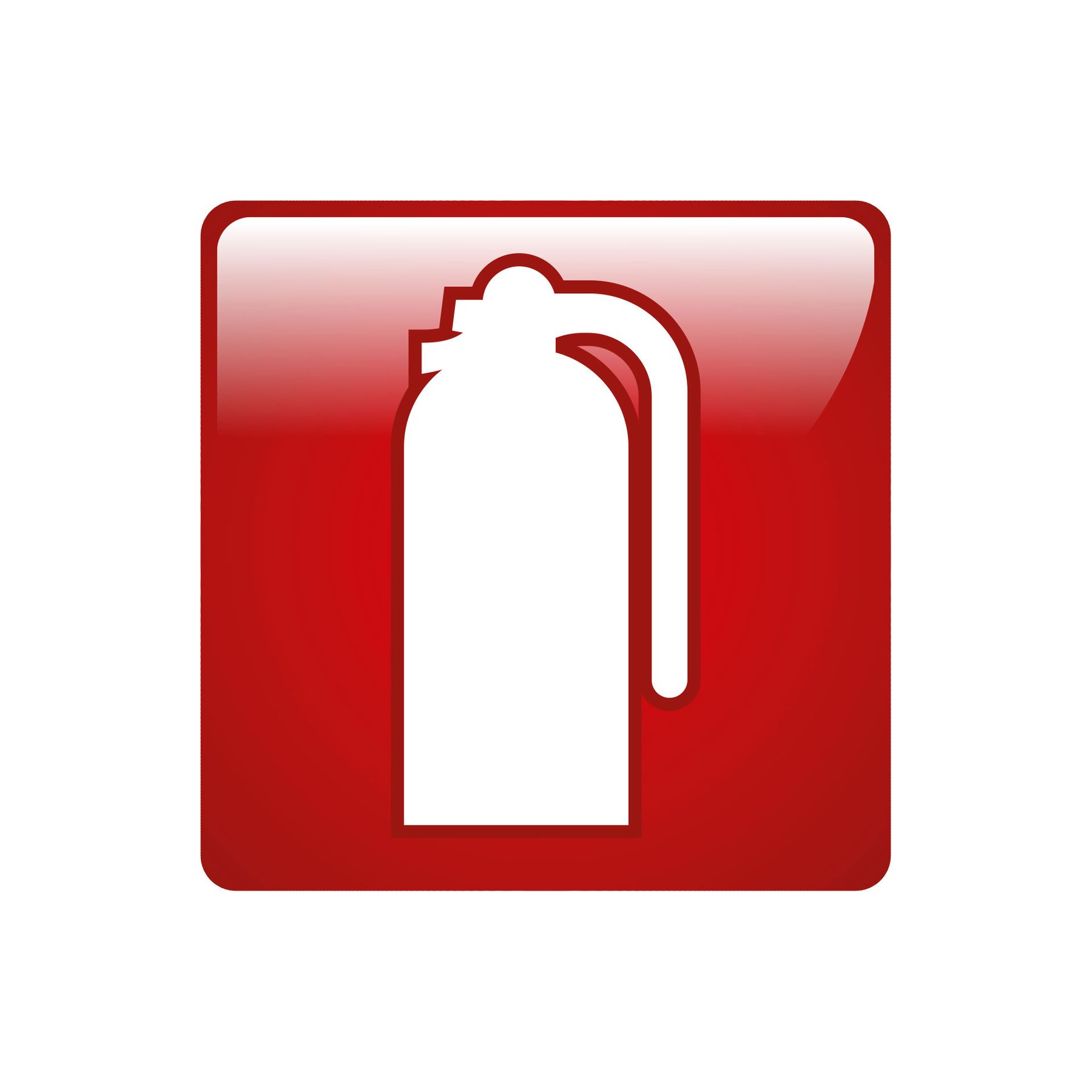 Office 1 Self-adhesive Label, pictogram “Fire Extinguisher”