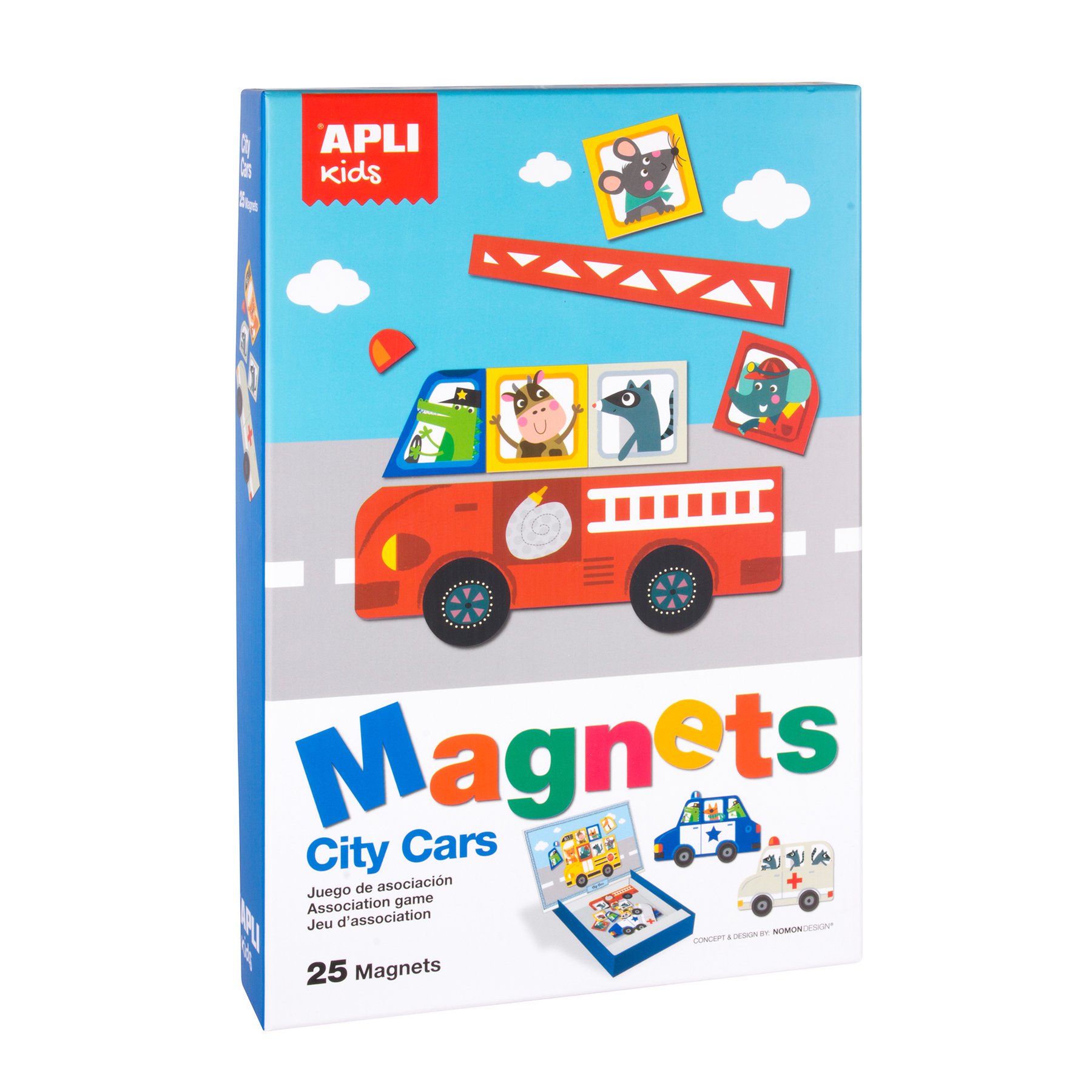 Apli Magnets Cars, children’s, educational