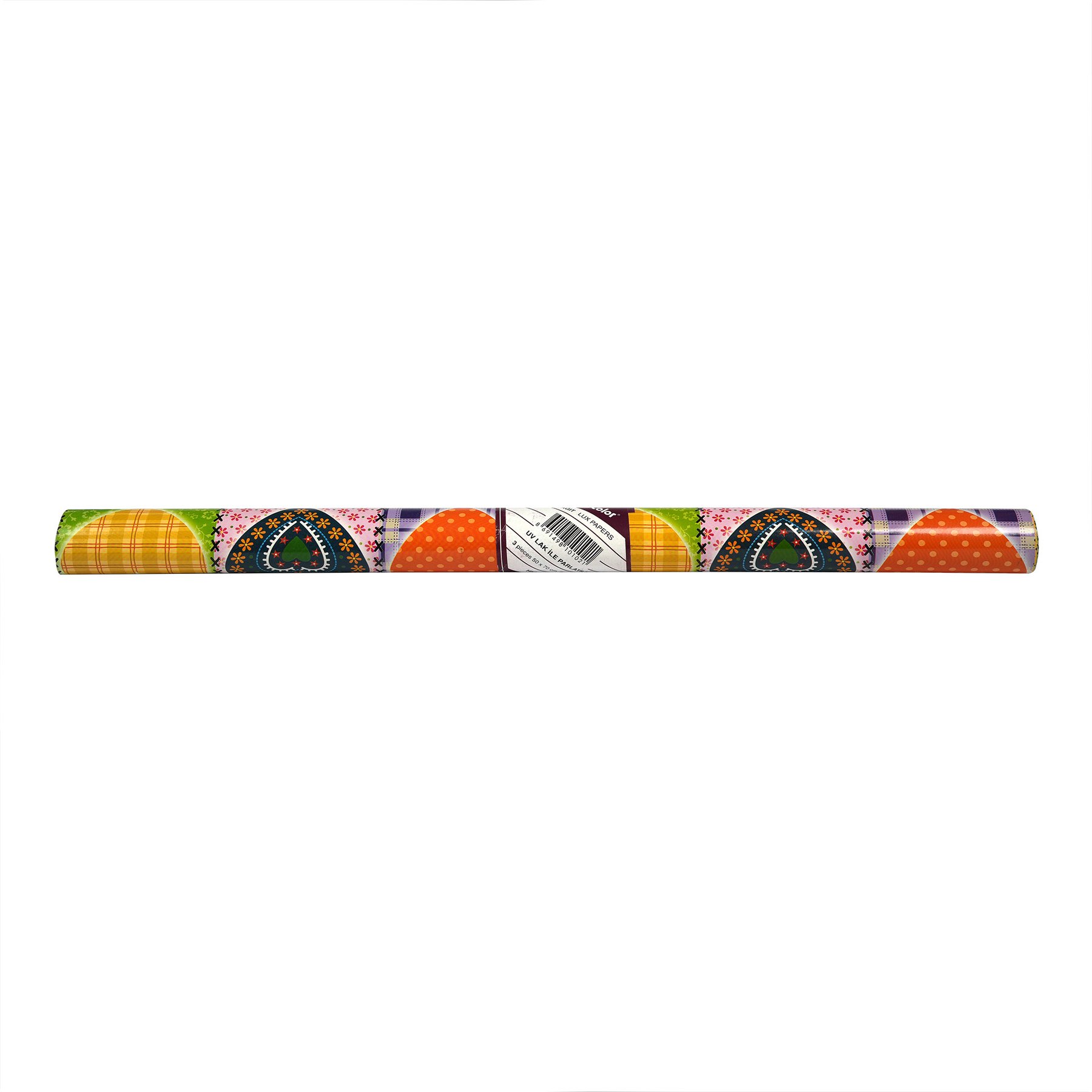 Lecolor Gift-wrap paper, roll, 3 sheets