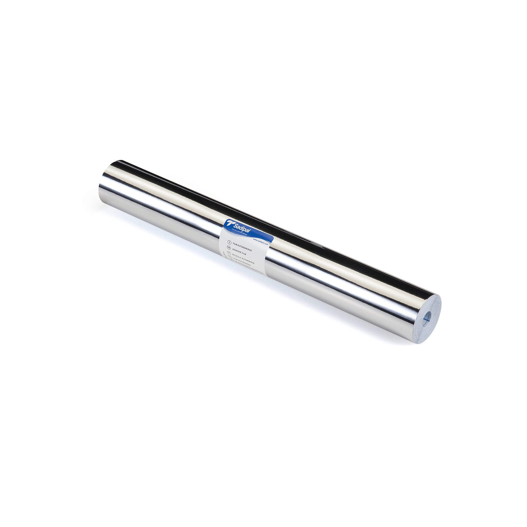 Fabriano Wrapping Film Coloured, self-adhesive, 100 µm, 0.50 x 3 m, silver
