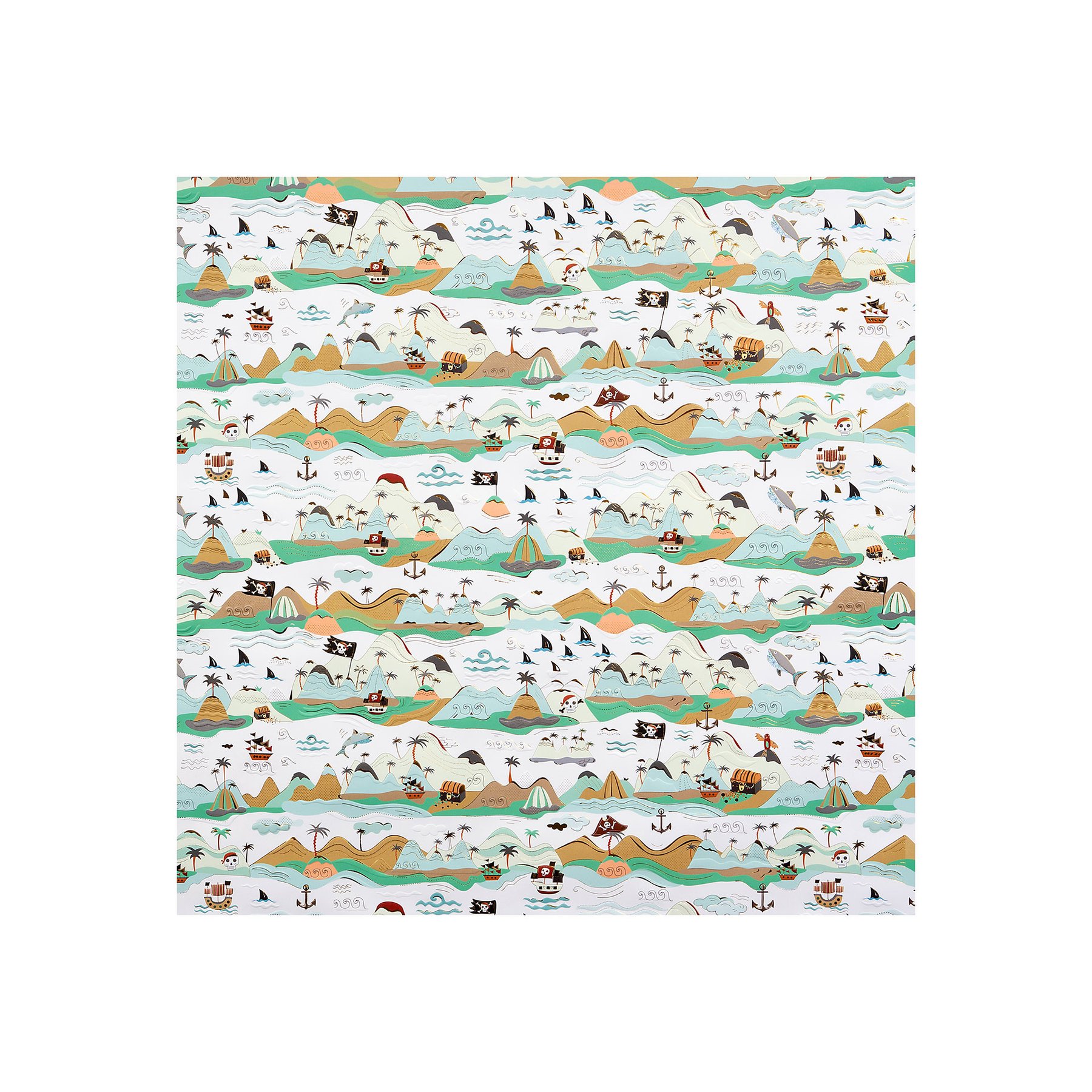 Goldbuch Wrapping Paper - Ahoi, 50 x 70 cm