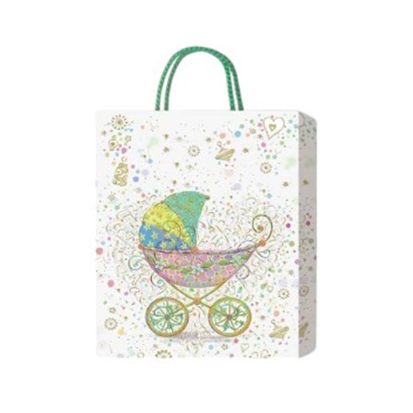 Gift Bag, stroller, for baby, 31 x 42 x 12 cm
