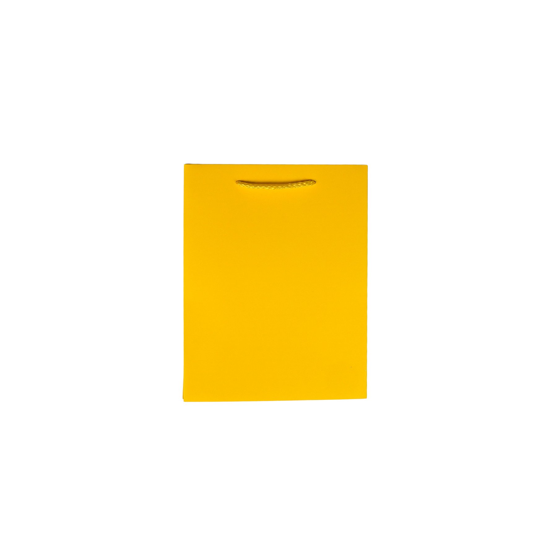 Gift bag, 18 ? 23 ? 10 cm, yellow