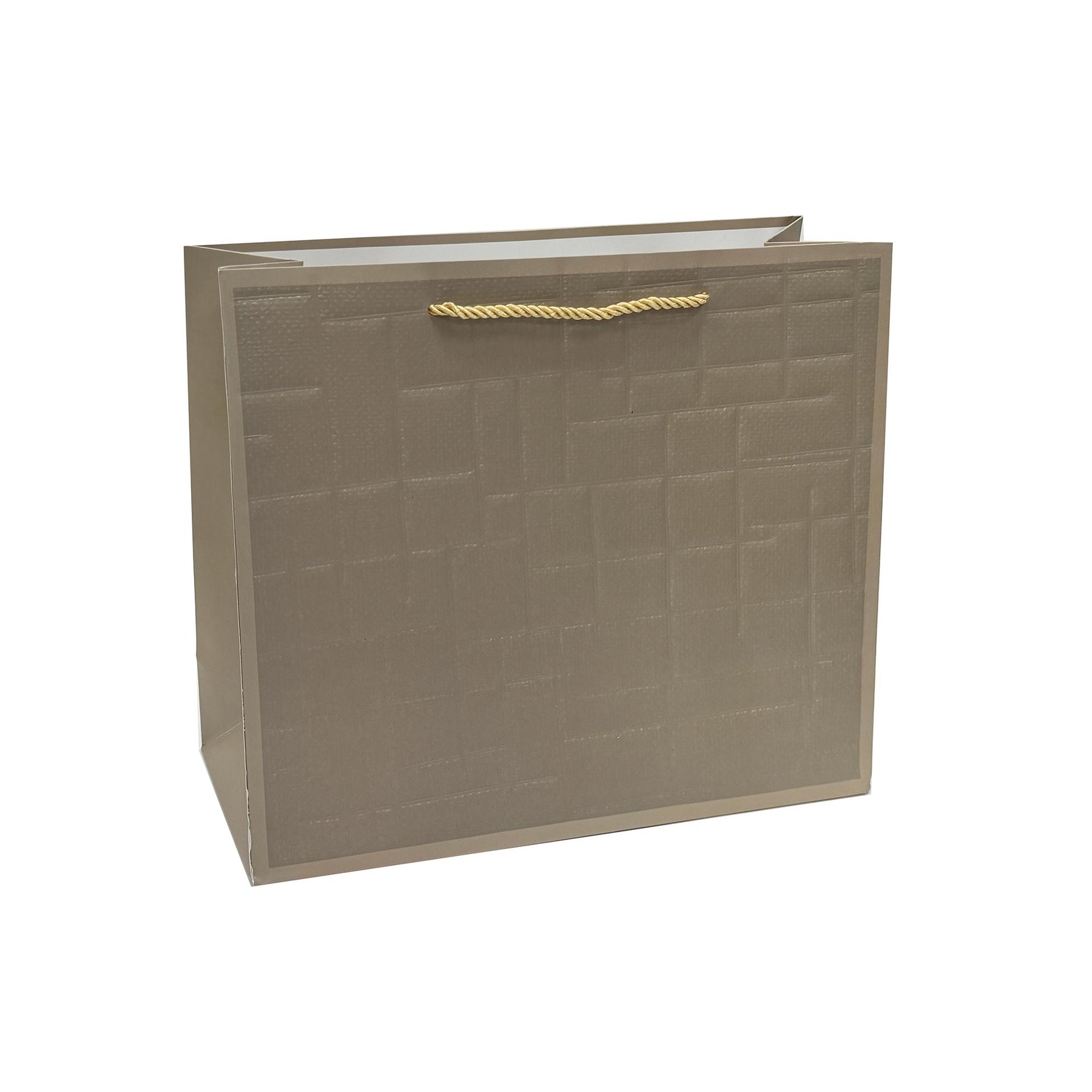 Gift Bag, 23 x 17.7 x 10 cm, brown