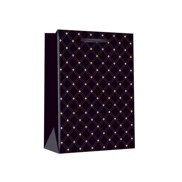 Gift bag, 26 x 32 x 12 cm, black