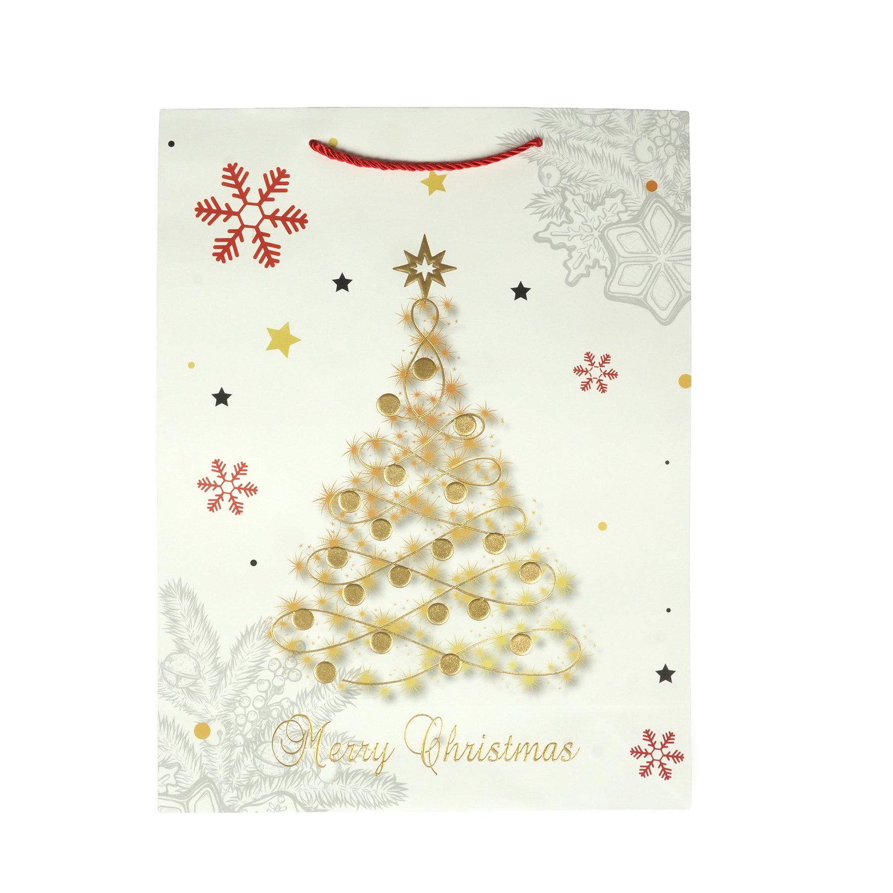 Gift bag Merry Christmas – Christmas Tree, Christmas, 30 ? 40 ? 12 cm