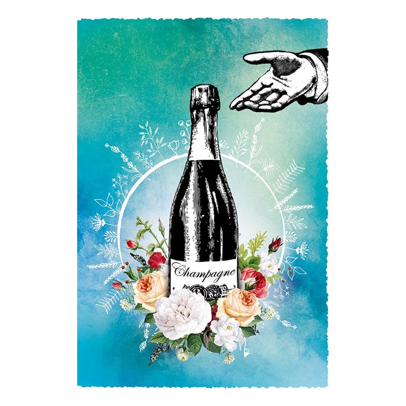 Gespaensterwald Card Silver Line, champagne