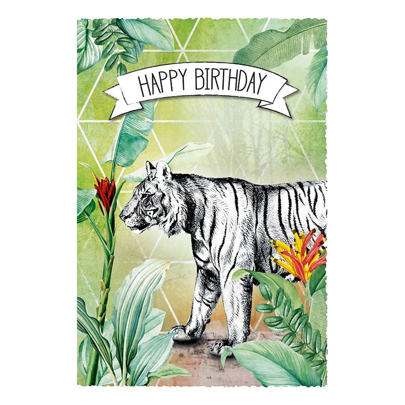 Gespaensterwald Card Silver Line, Tiger