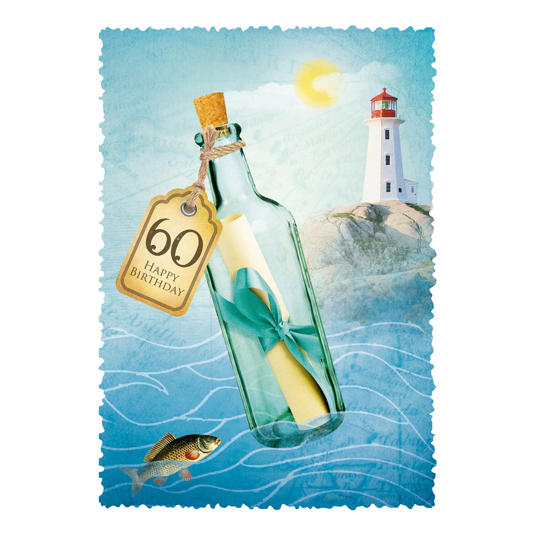 Gespaensterwald Card Romantique, Happy Birthday 60