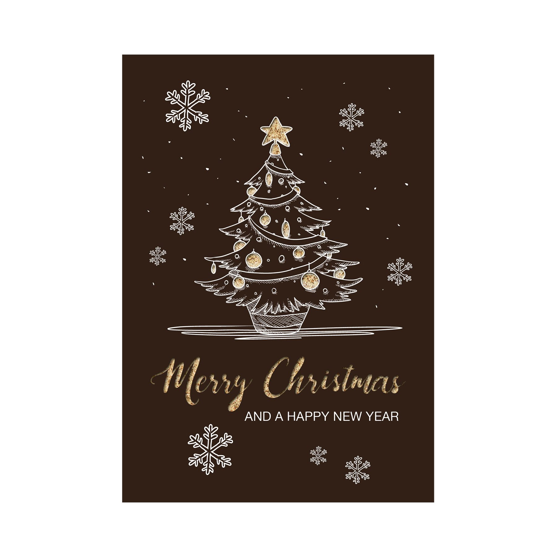 Gespaensterwald Card Merry Christmas, luxury paper