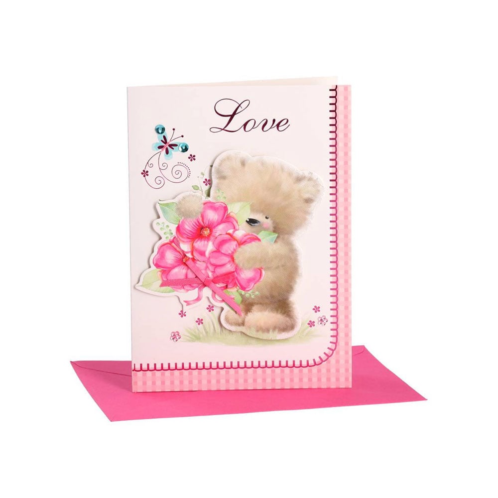 Festa Greeting Card, Love, assorted, 1 pc