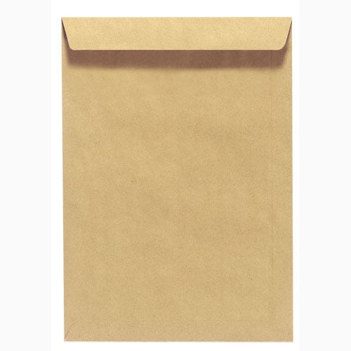 Side-Opening Envelope, self-adhesive, brown, 500 pieces