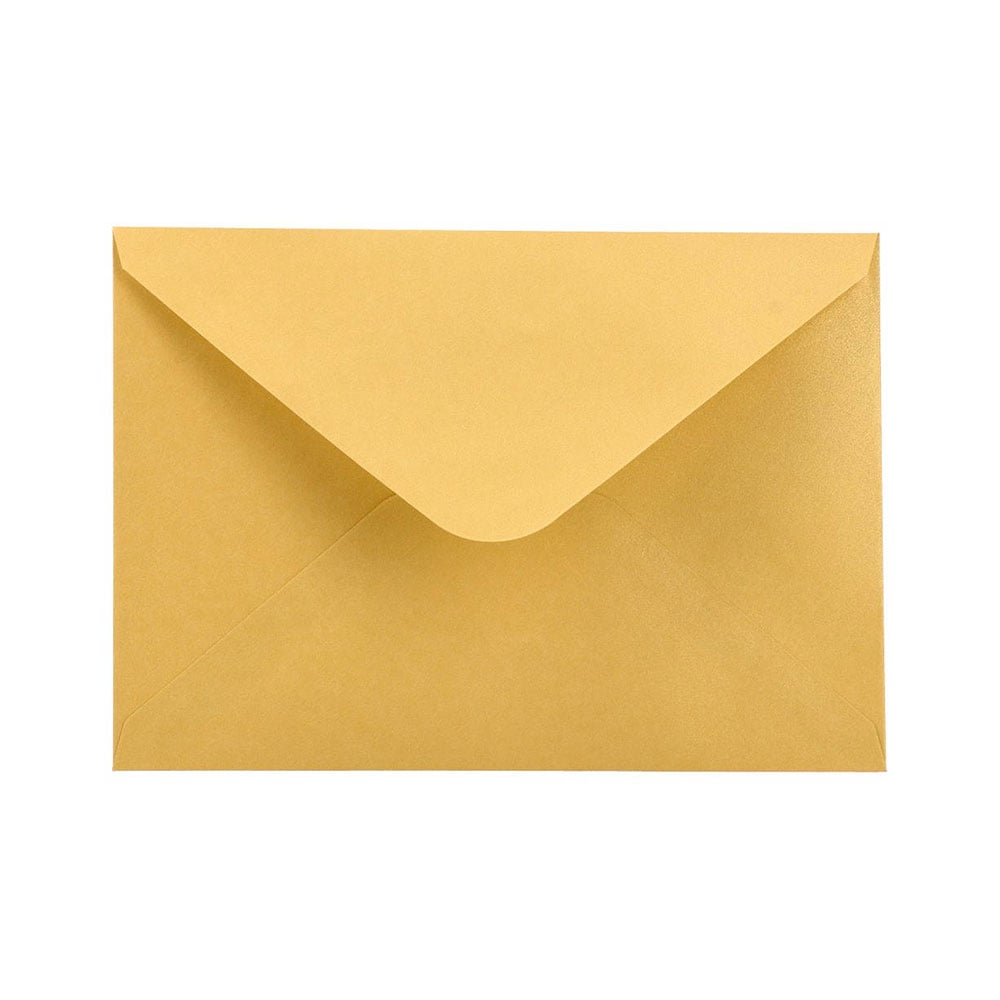 Festa Greeting Card Envelope, gold