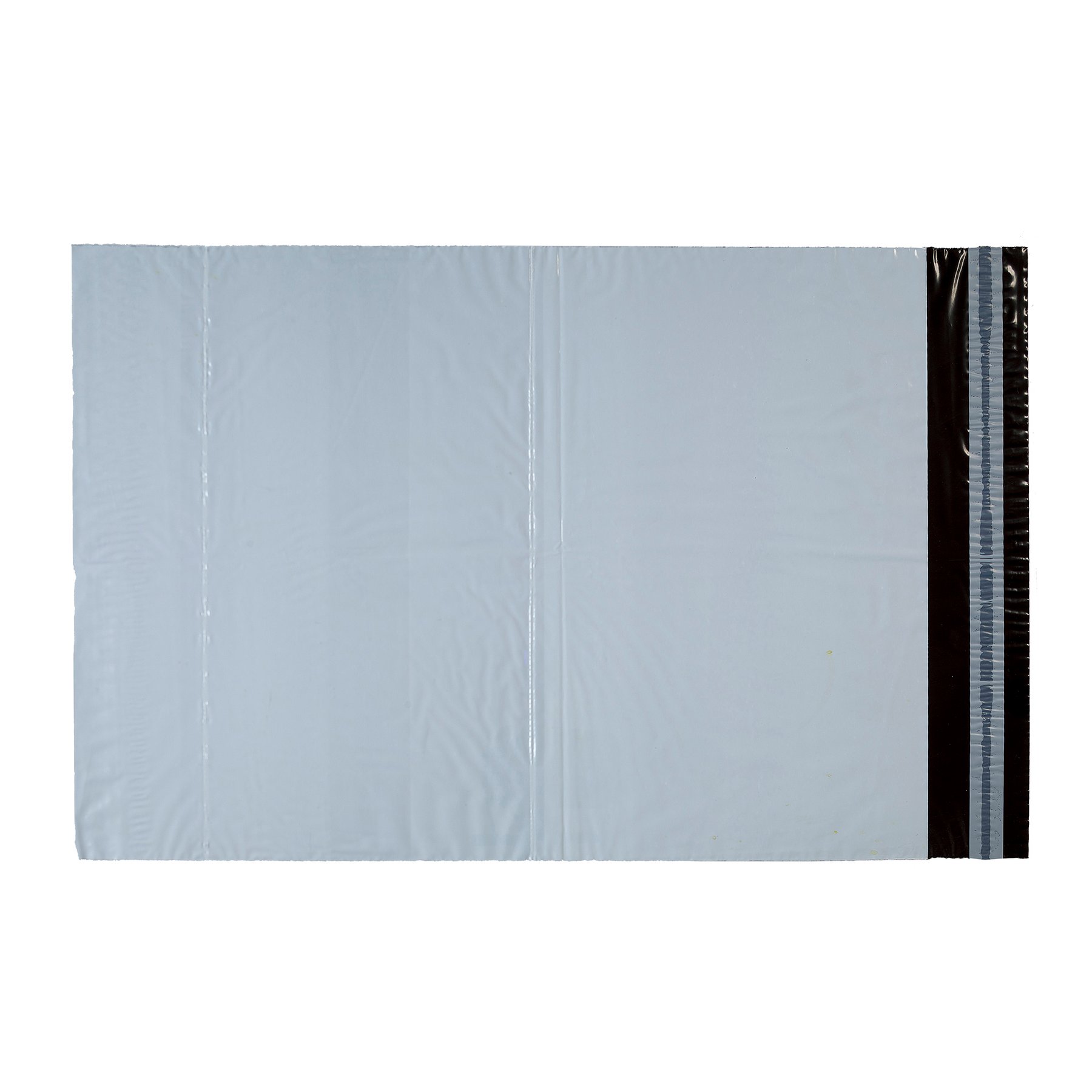 Courier Bag, with pocket, 280 x 350 mm + 50 mm, grey, 50 pcs