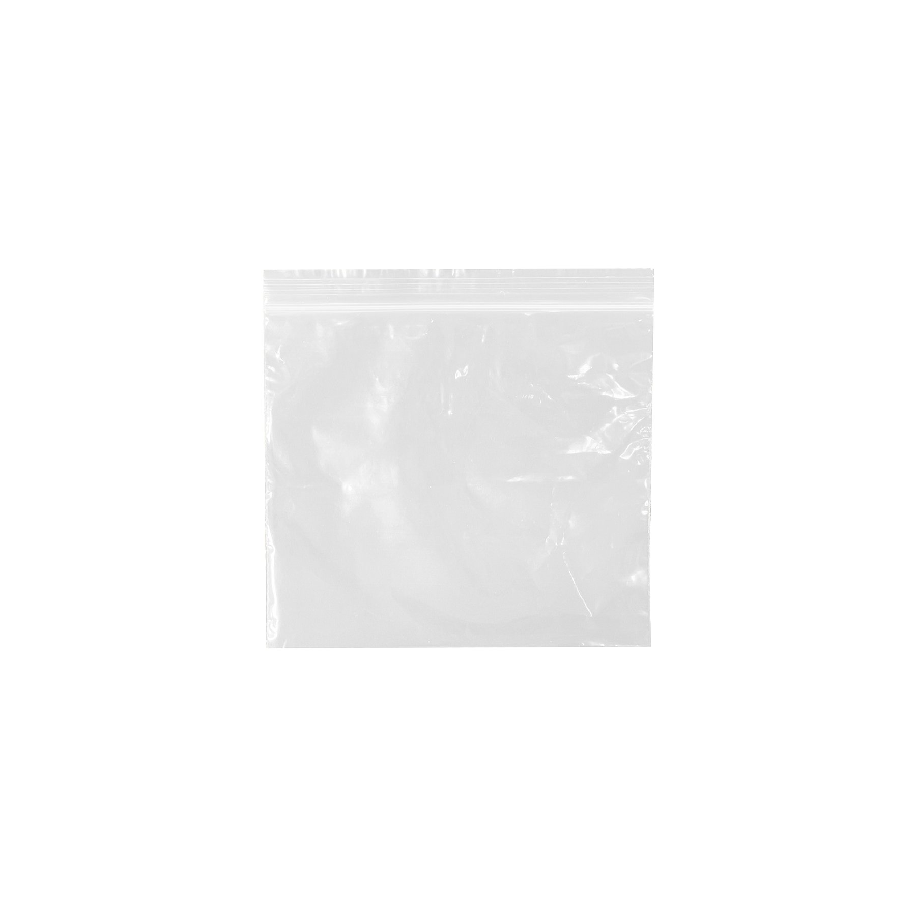 Office 1 Pouch, 115 x 115 mm, with Zipper, Transparent, 100 pcs