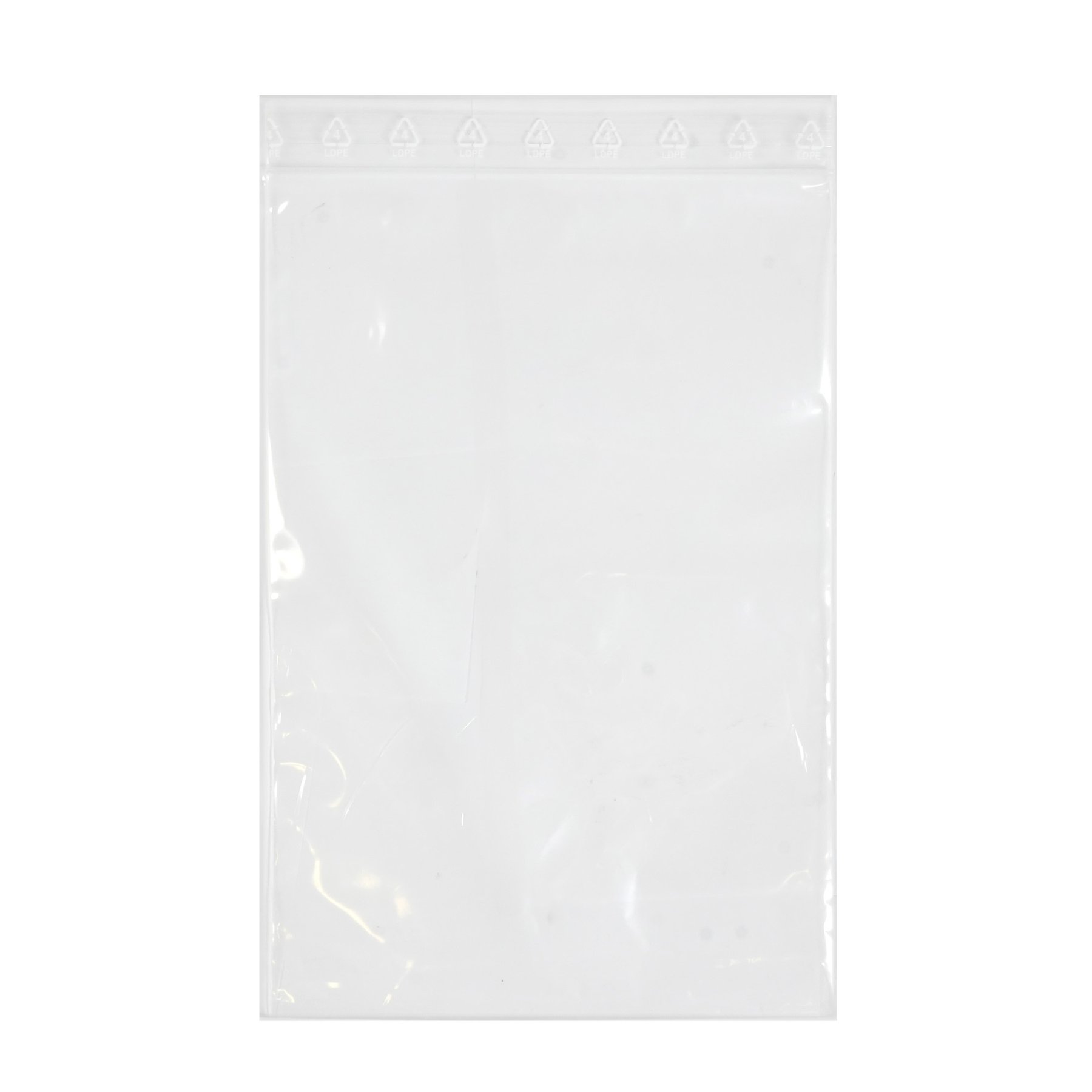 Zip bag, 15 x 22 cm, transparent, 50 microns, 1000 pcs
