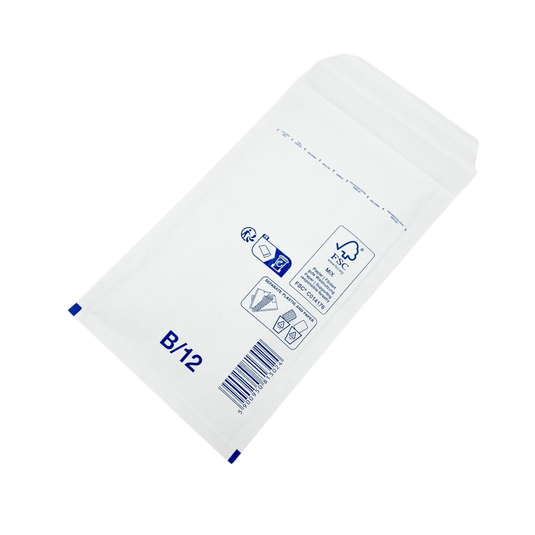 Airpoc Envelope W2/NO12, 225 x 140 mm, white