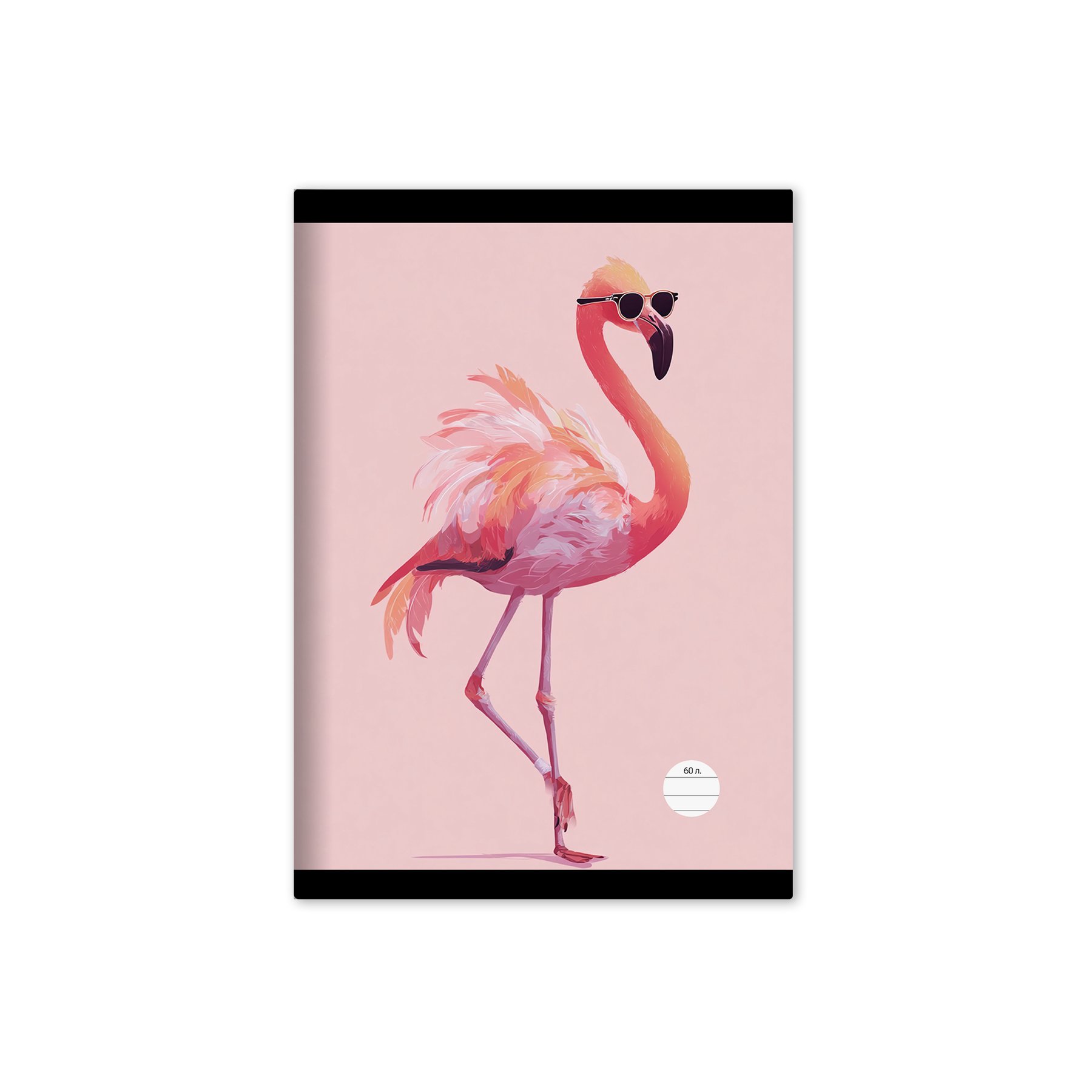 Notebook, A5, wide ruled, offset paper, soft cover, 60 sheets, girl designs