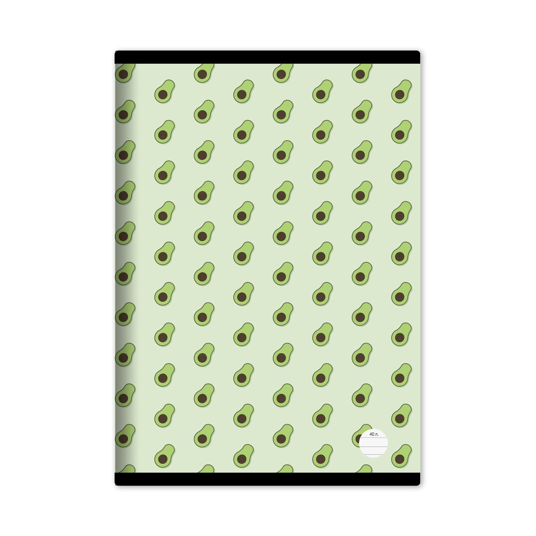 Notebook, A4, ruled, offset paper, soft cover, 40 sheets, designs for girls