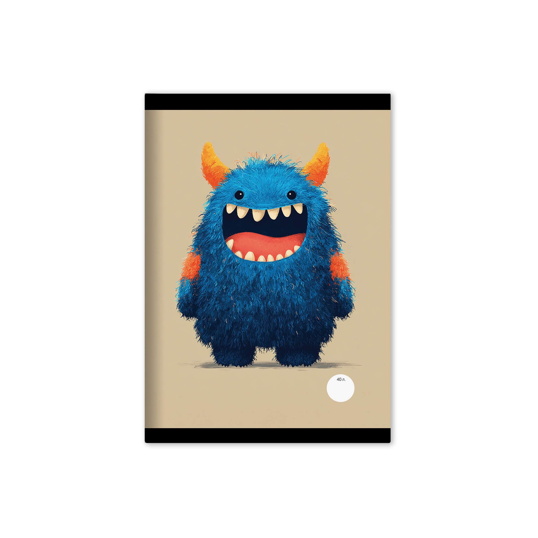 Notebook, A5, blank pages, offset paper, 40 sheets, boys’ designs