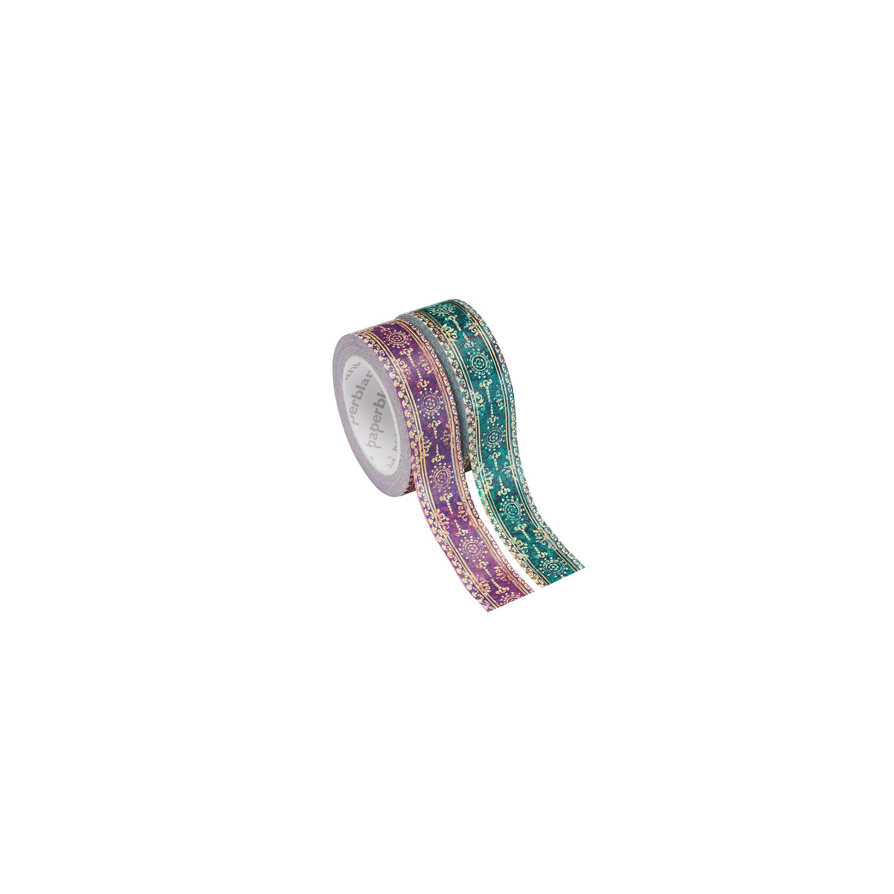 Paperblanks Washi tape Oceania & Viola, decorative, 2 rolls