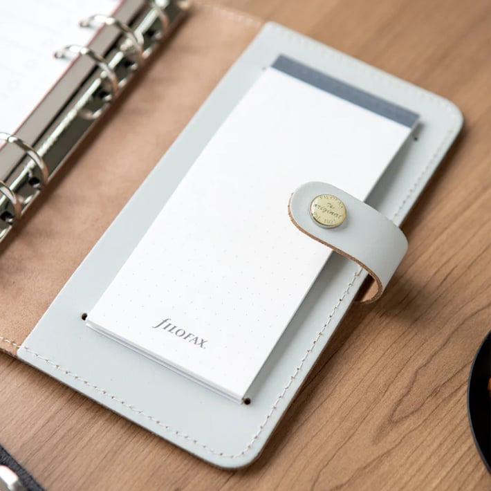 Filofax Pad for Personal Organizer, dotted, 15 x 6.5 cm
