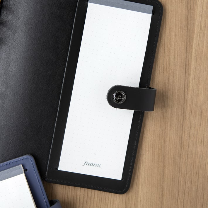 Filofax Pad for Personal Organizer, dotted, 15 x 6.5 cm