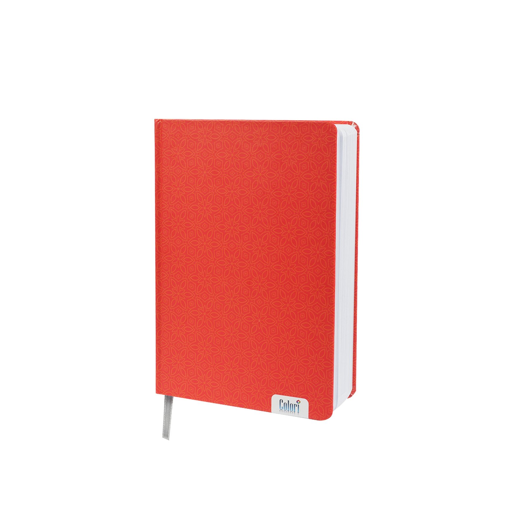 Colori Notebook, A5, wide ruled, offset paper, sewn, hard cover, 200 sheets