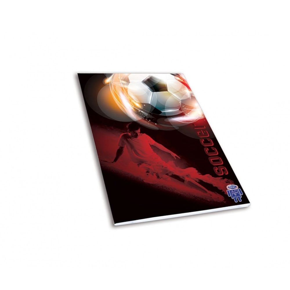 Skag Notebook AR, spiral, 2 subjects, 17 x 25 cm, 60 sheets, football