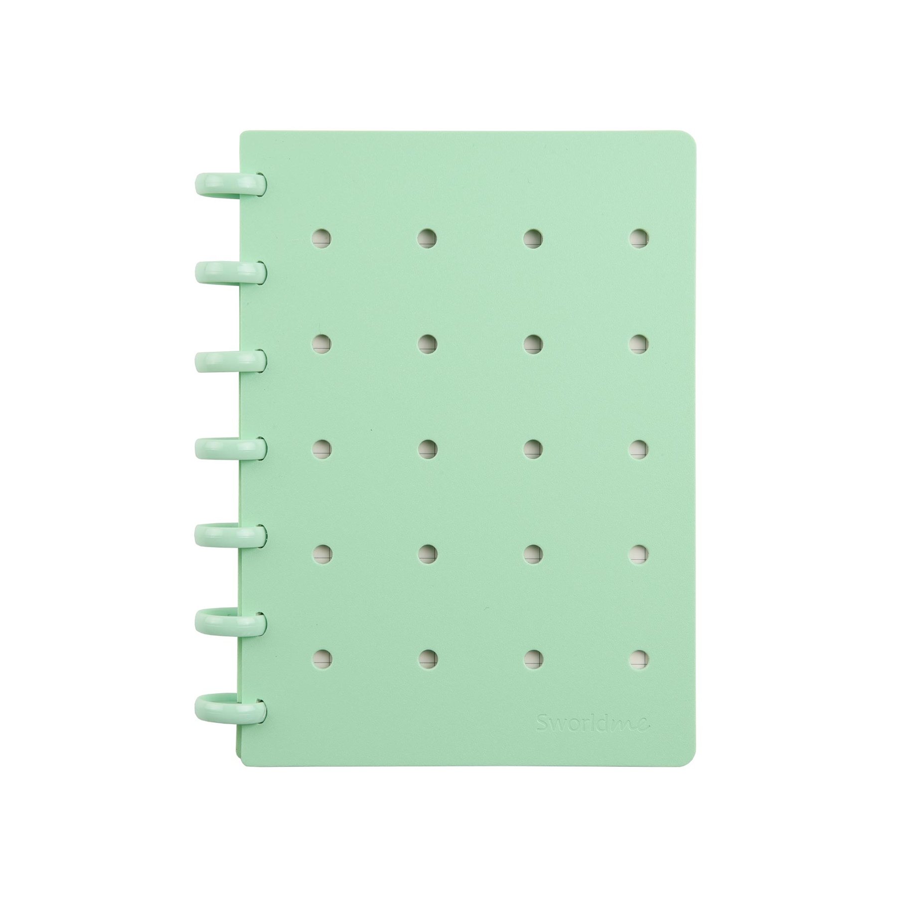 Sworld Notebook ME, A5, spiral, 80 sheets, with 2 accessories, green