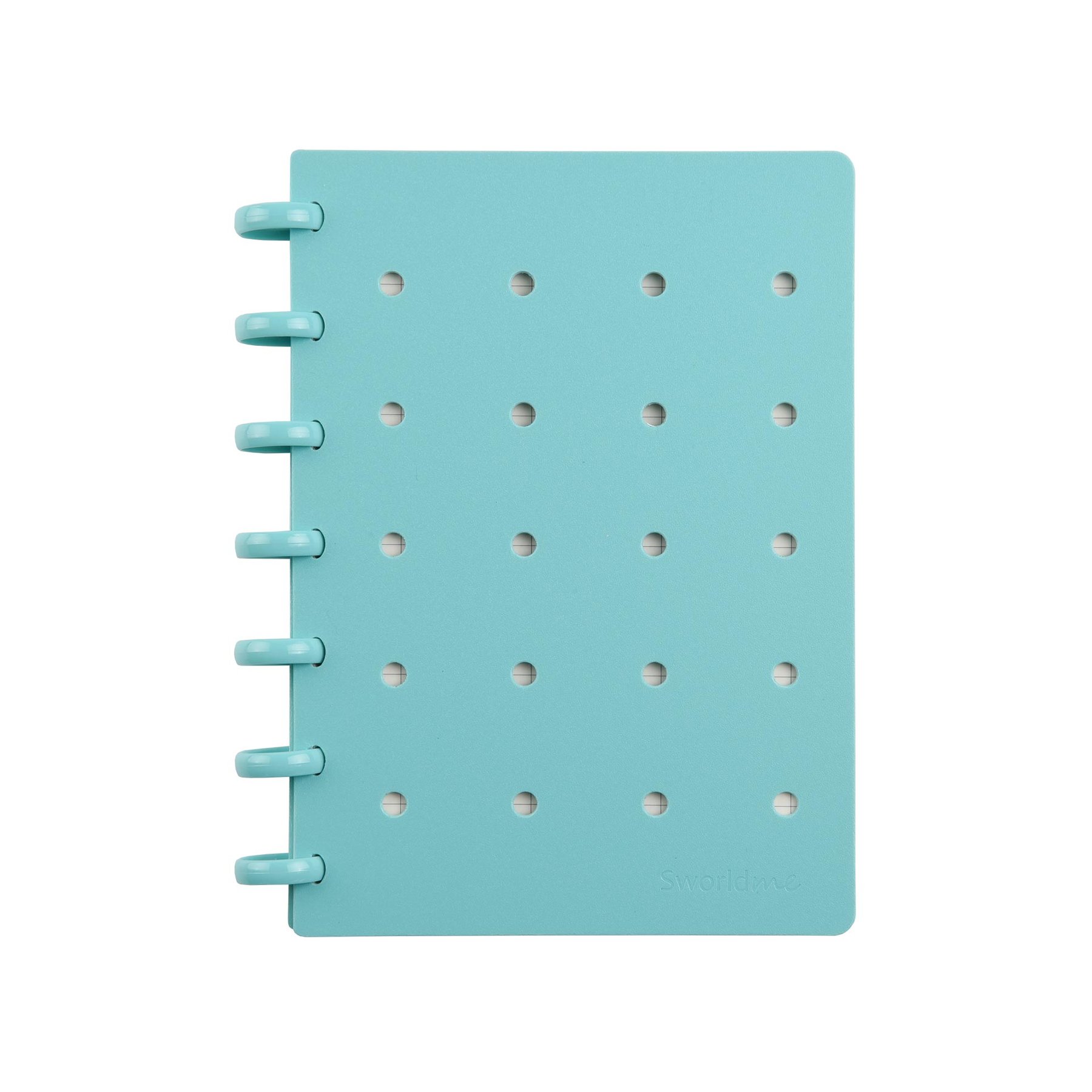 Sworld Notebook ME, A5, spiral, 80 sheets, with 2 accessories, blue
