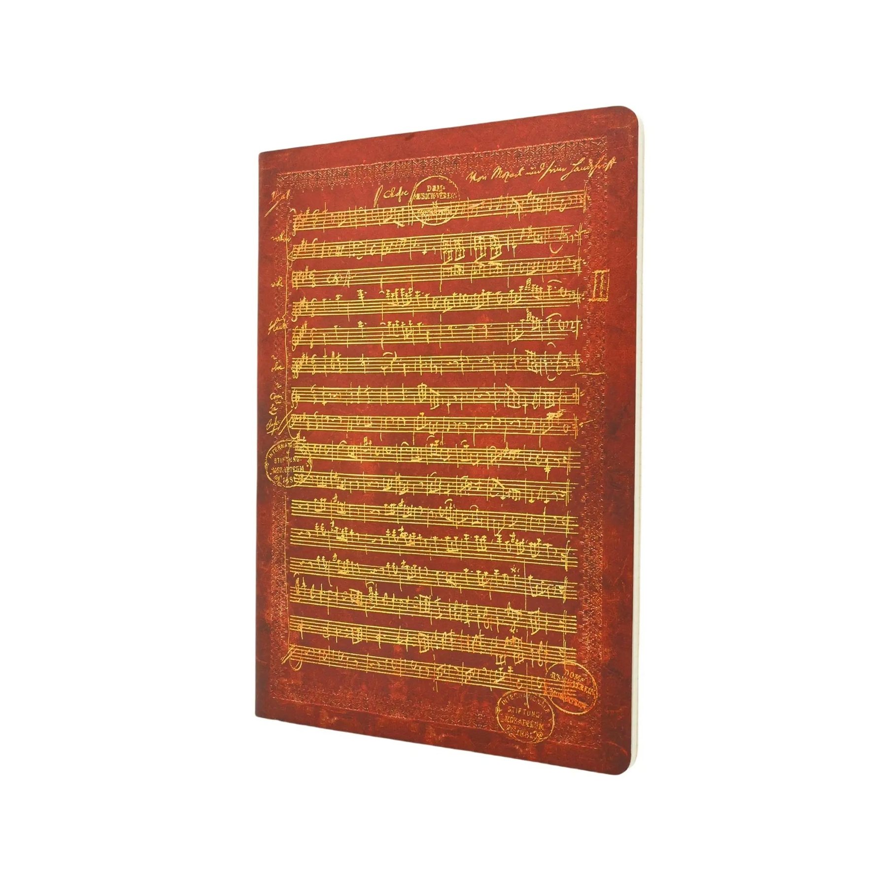 Paperblanks Notebook Mozart the Hunt, A5, staff, 40 sheets