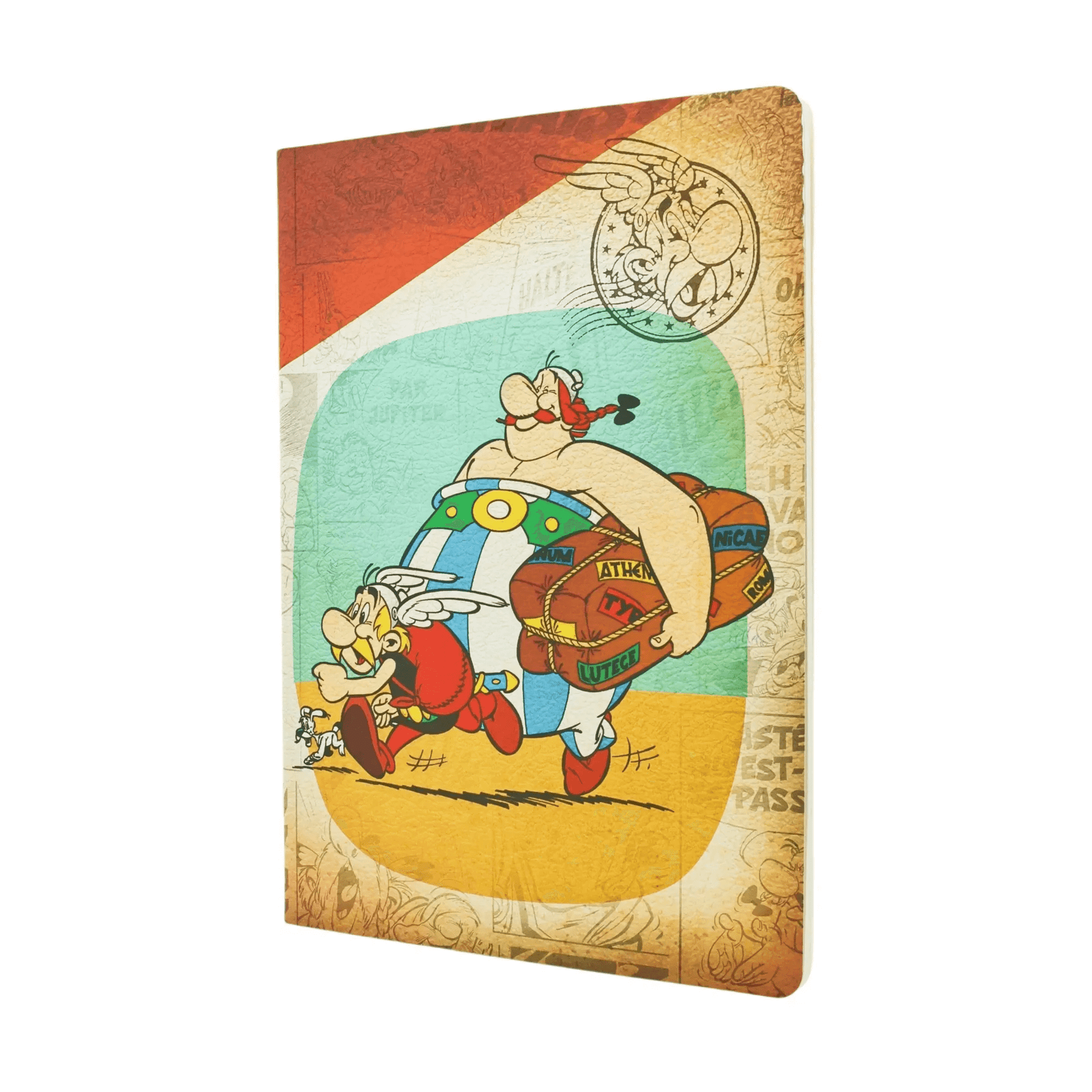 Paperblanks Notebook The adventures of Asterix, A4, wide ruled, 40 sheets