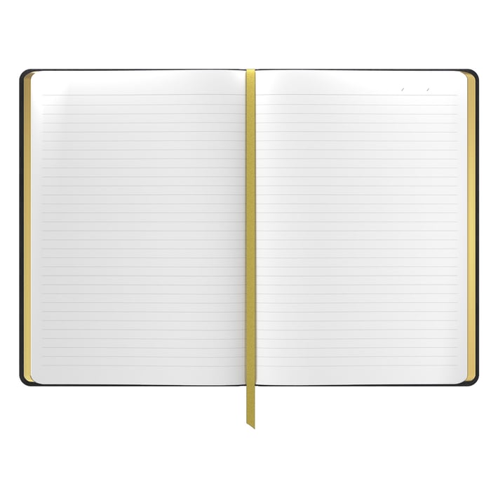 Art Pioneer Тетрадка Velvet Executive, A5, корица кадифе, 96 листа, червена